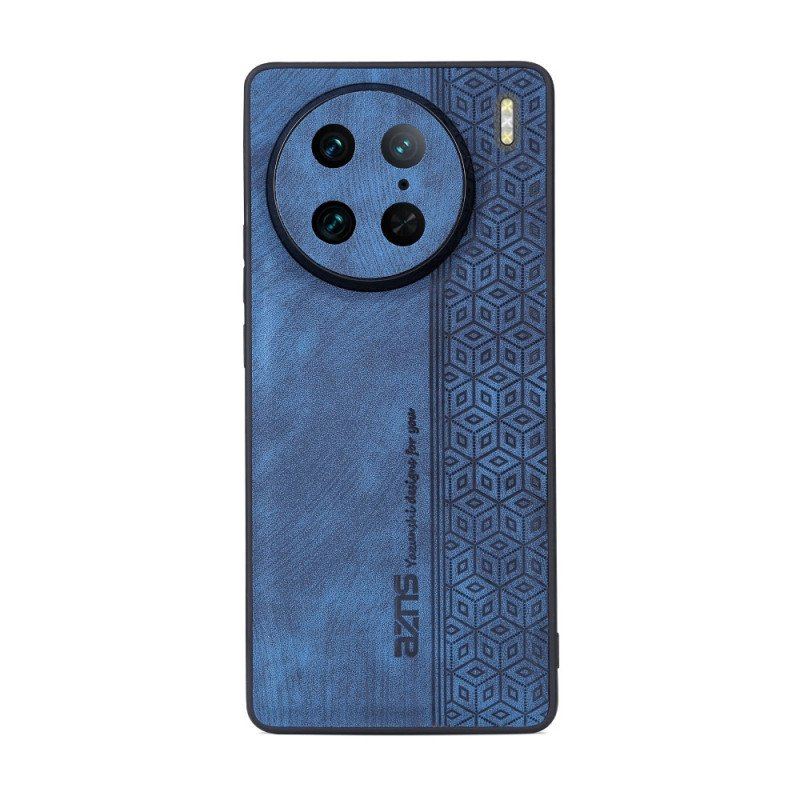 Skal Vivo X90 Pro Azns Lädereffekt