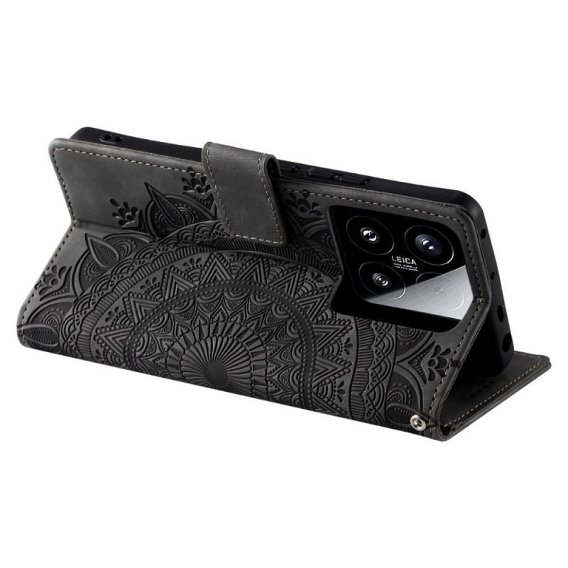 Fodral För Xiaomi 15 Mandala-mockaeffekt