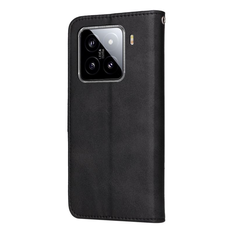 Fodral Xiaomi 15 Enkel Läderrem