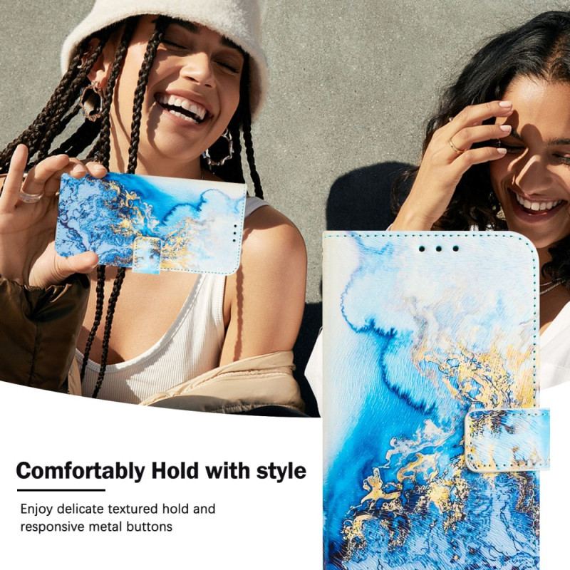 Fodral Xiaomi 15 Havsmarmormotiv