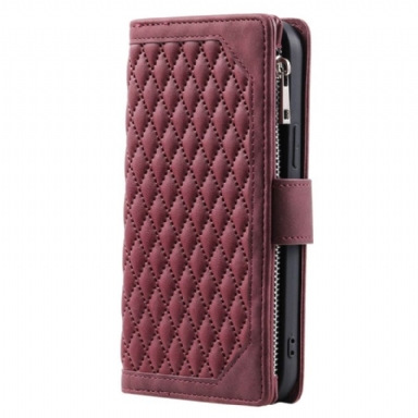 Fodral Xiaomi 15 Quiltad Plånbok