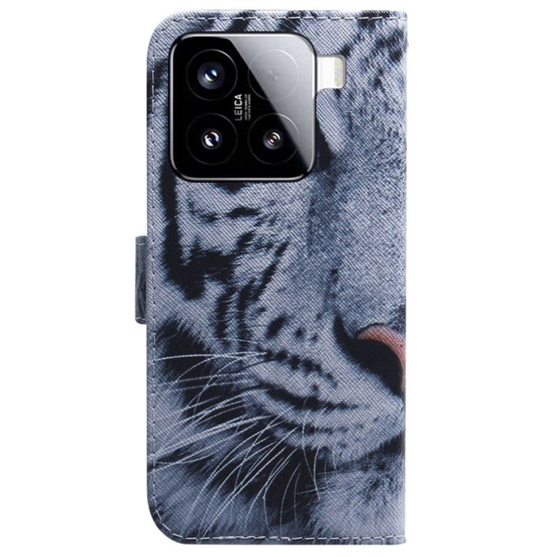 Fodral Xiaomi 15 Vit Tiger