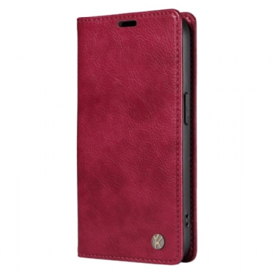 Folio-fodral Xiaomi 15 Telefonfodral Yikatu Vintagestil