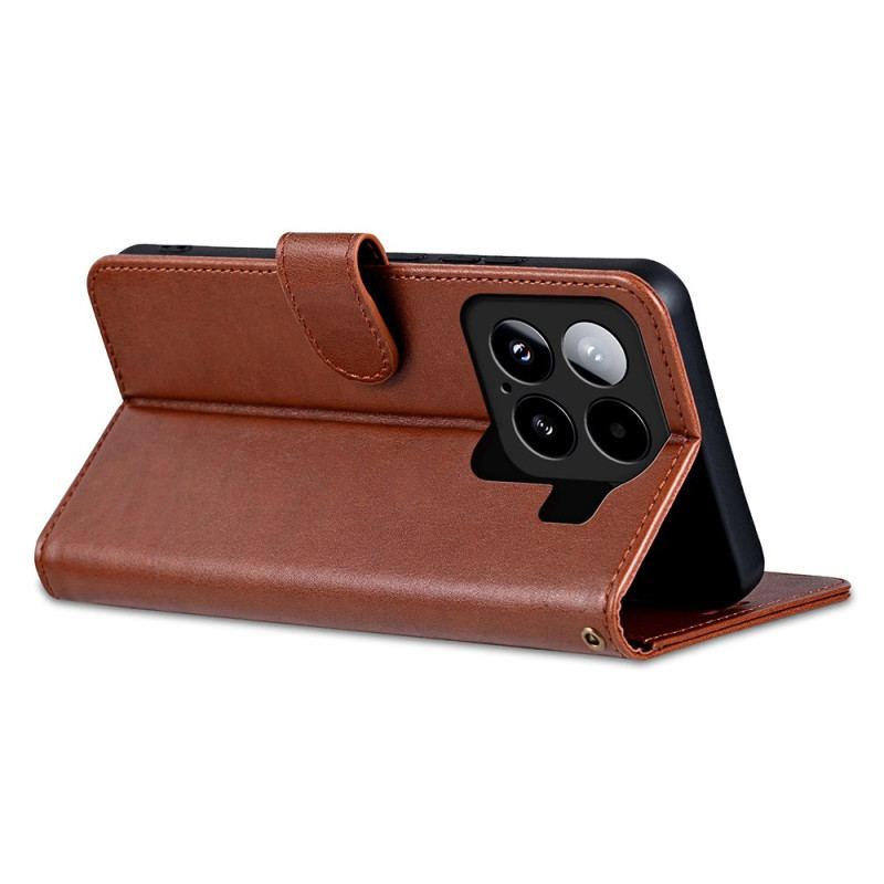 Läderfodral Xiaomi 15 Telefonfodral Azns