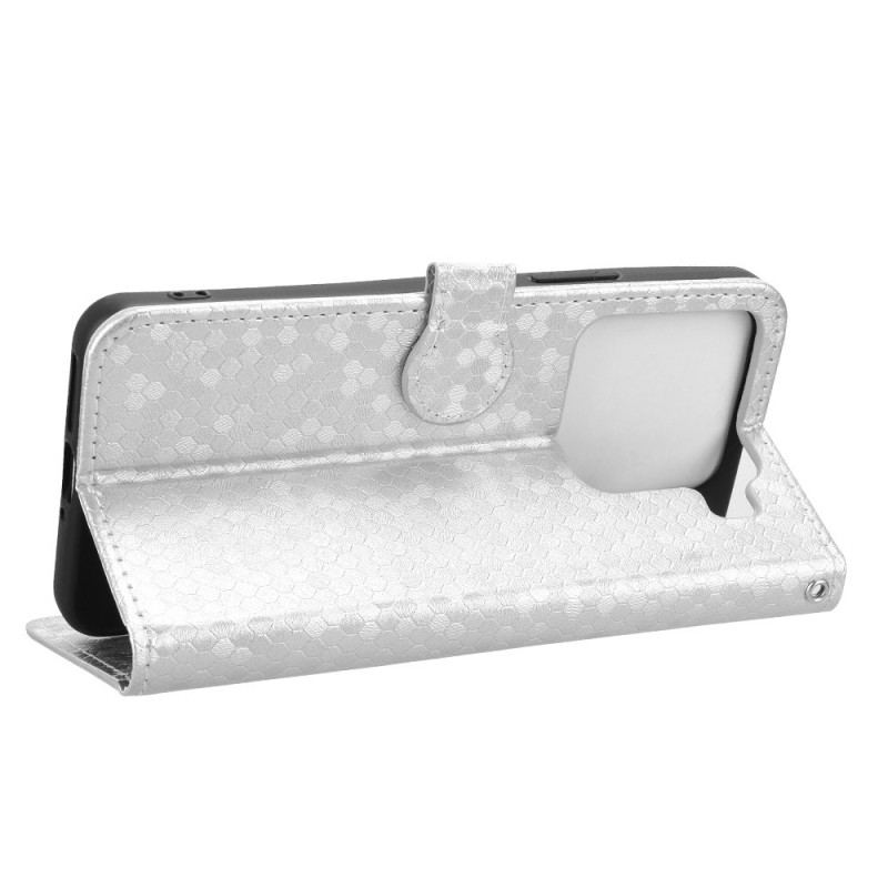 Läderfodral Xiaomi 15 Telefonfodral Glänsande Prickar