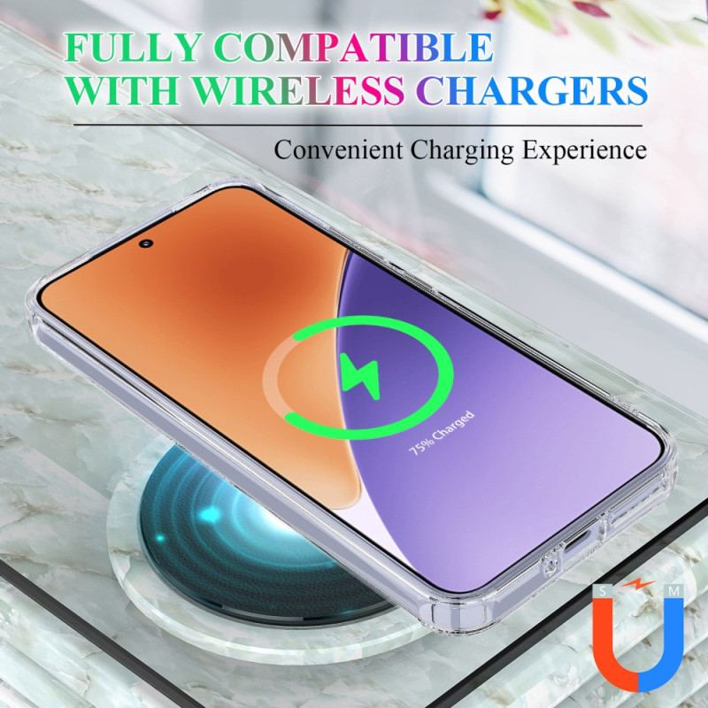 Skal För Xiaomi 15 Transparent Magsafe-kompatibel