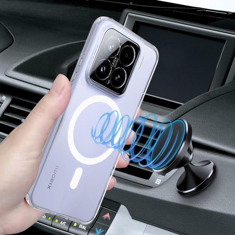 Skal För Xiaomi 15 Transparent Magsafe-kompatibel