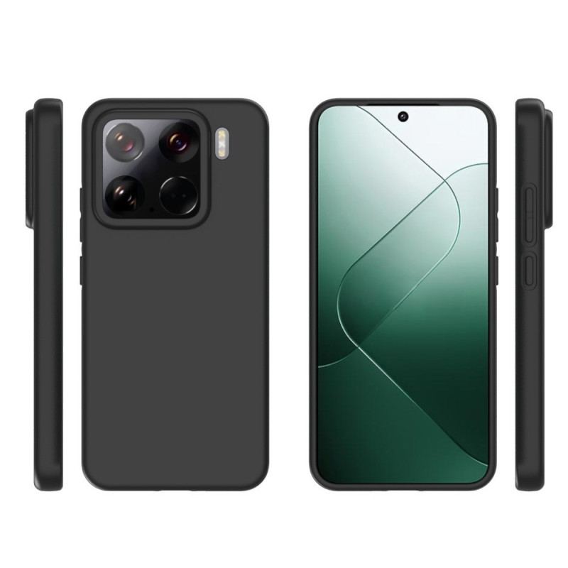 Skal Xiaomi 15 2-i-1-silikon Med Skärmskydd I Härdat Glas