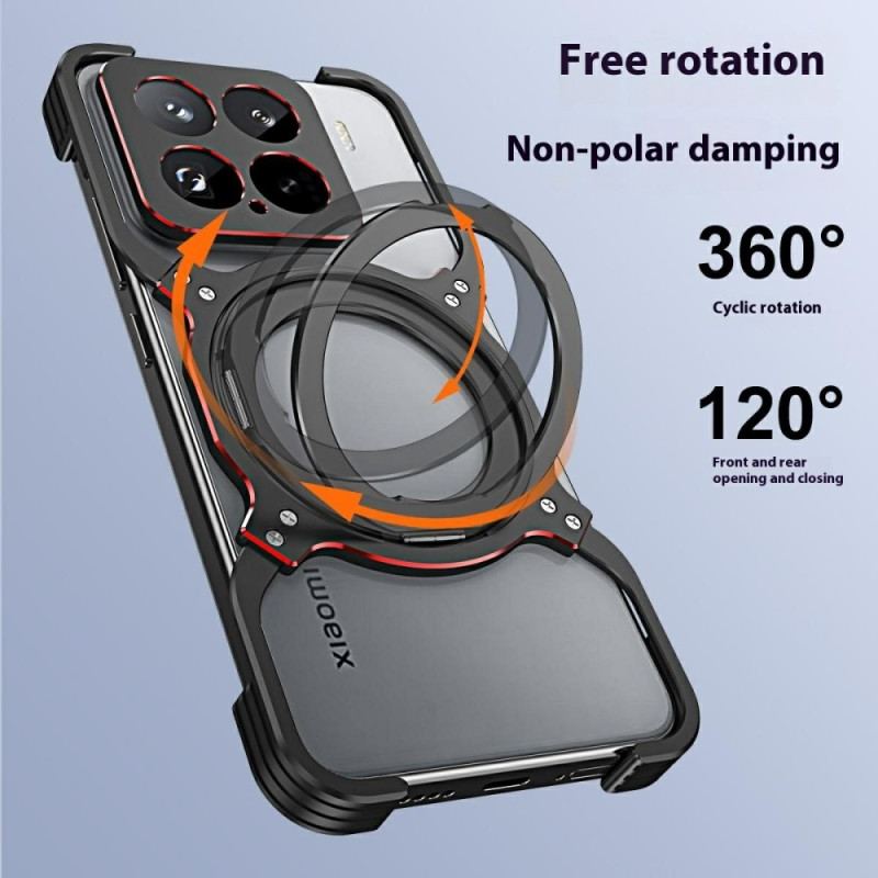 Skal Xiaomi 15 Metallstativ Och Stötfångare