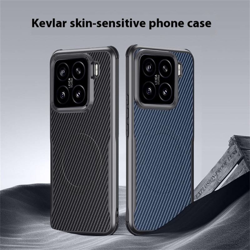 Skal Xiaomi 15 Telefonfodral Magsafe-kompatibel Kolfiber