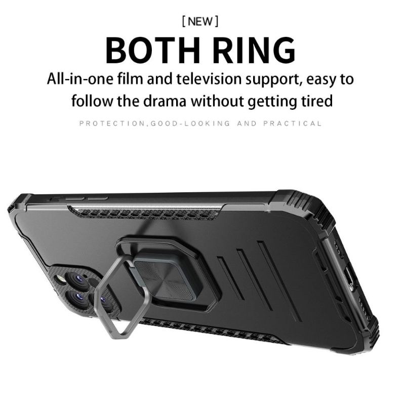 Skal För iPhone 13 Mini Bedrijf Robust Darius Med Roterande Ring