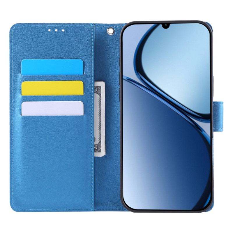 Fodral Realme C61 Blommig Spets