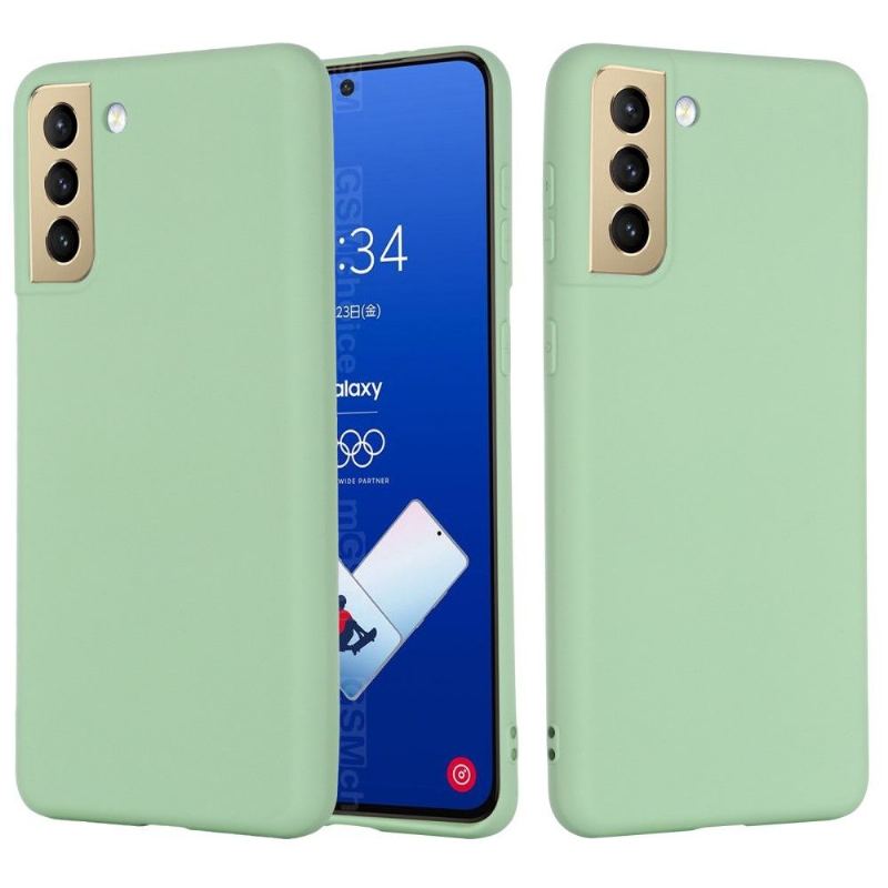 Skal För Samsung Galaxy S21 FE Puro Flytande Silikon