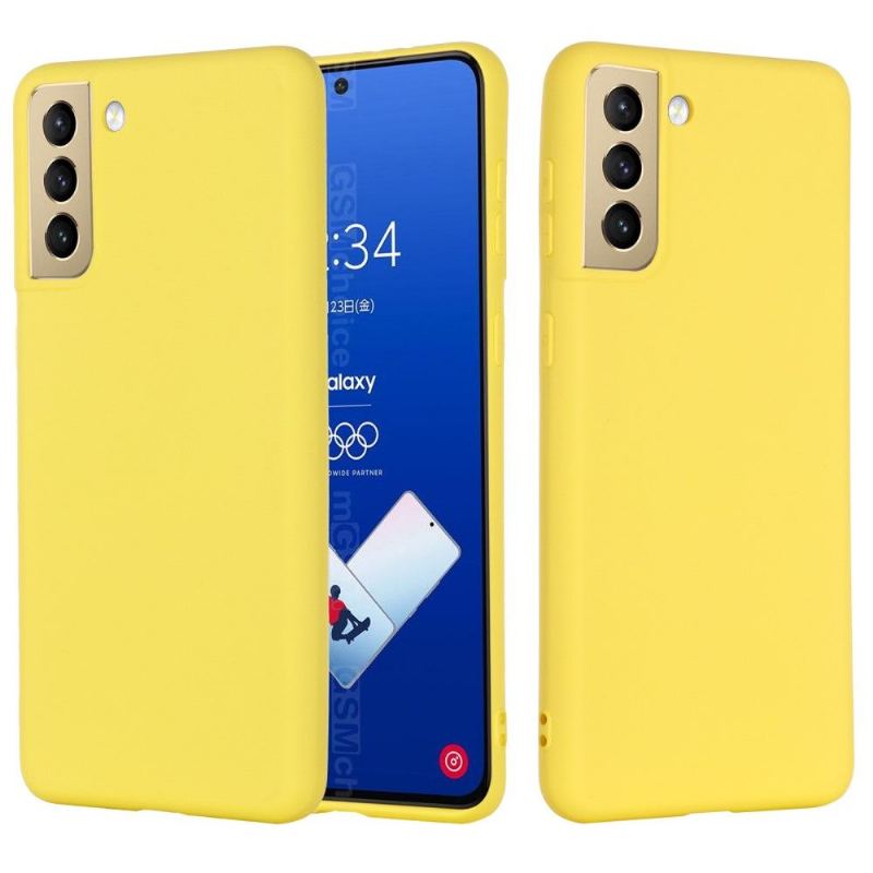 Skal För Samsung Galaxy S21 FE Puro Flytande Silikon