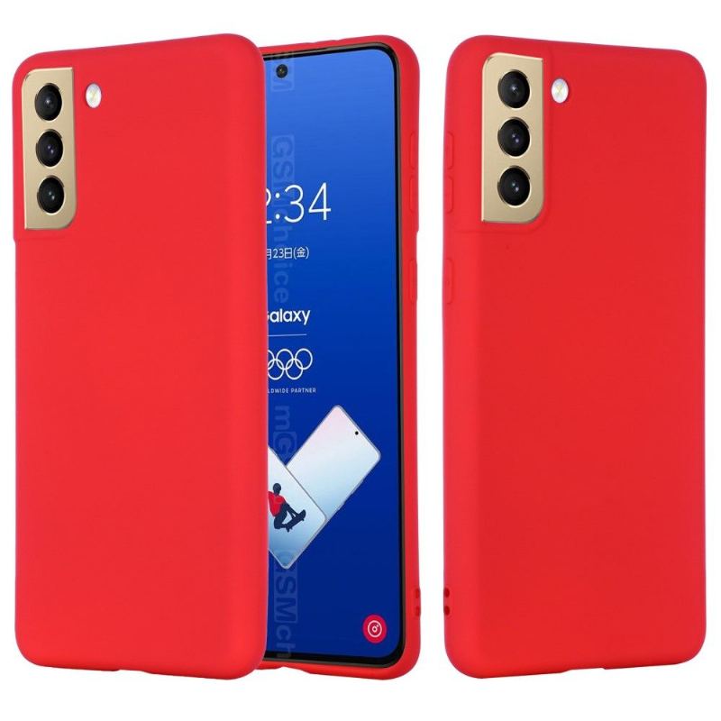 Skal För Samsung Galaxy S21 FE Puro Flytande Silikon