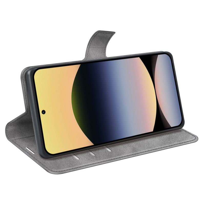 Fodral Xiaomi Redmi Note 14s Lädermodell