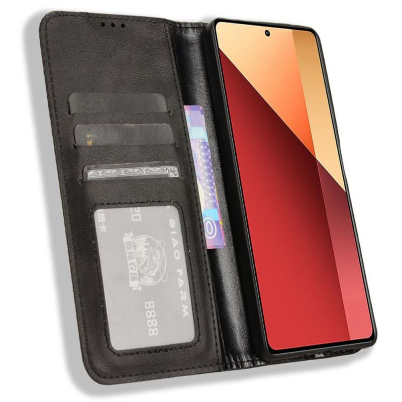 Folio-fodral Xiaomi Redmi Note 14s Vintagestil