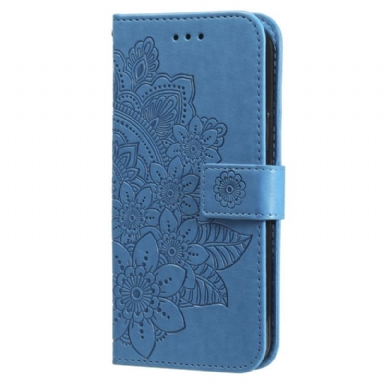 Läderskal Fodral Xiaomi Redmi Note 14s Mandala-tryck