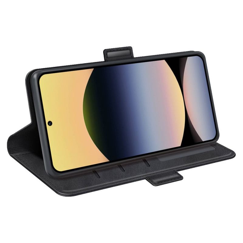 Skyddsfodral Xiaomi Redmi Note 14s Dubbel Magnetisk Spänne