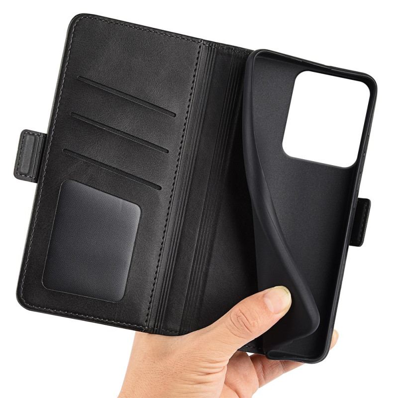 Skyddsfodral Xiaomi Redmi Note 14s Dubbel Magnetisk Spänne