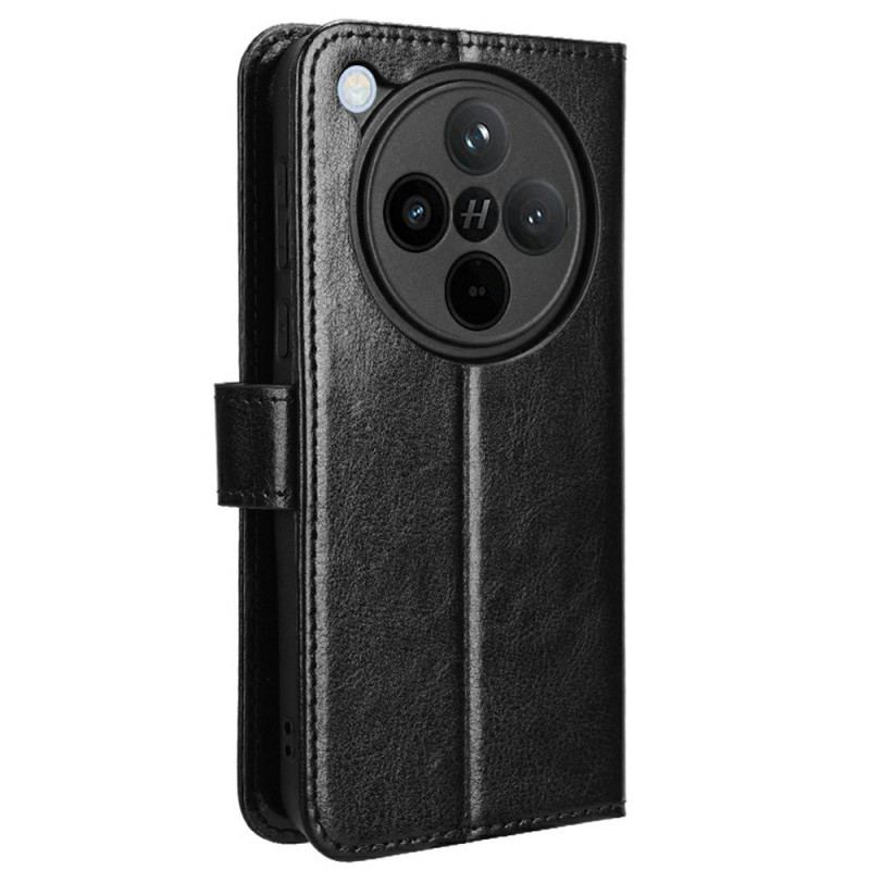 Fodral Oppo Find X8 Flashigt Konstläder