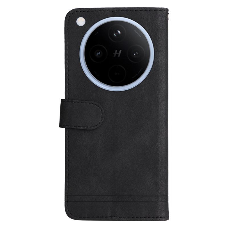 Fodral Oppo Find X8 Klassiskt Vintagerem