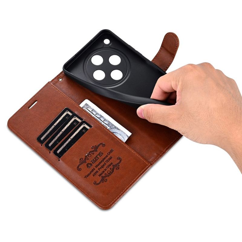 Fodral Oppo Find X8 Lädereffekt Azns