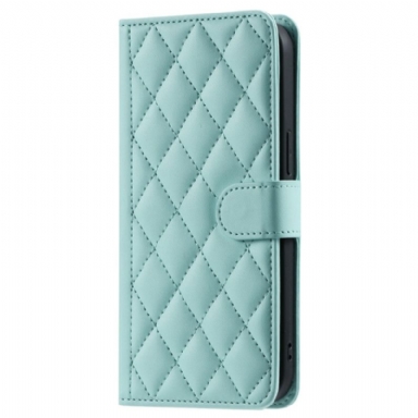 Fodral Oppo Find X8 Quiltad Med Rem Och Axelrem