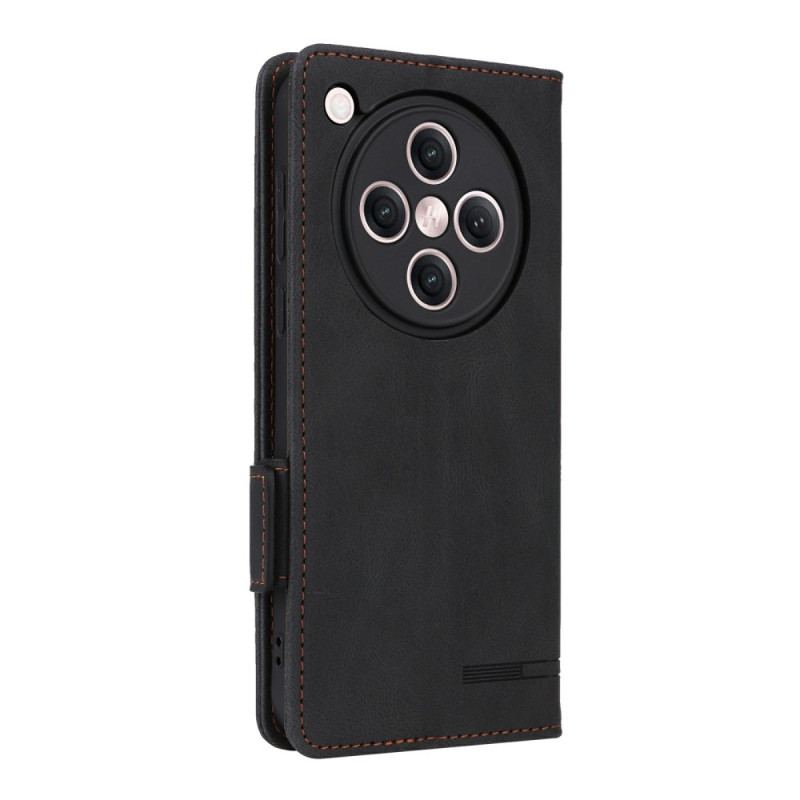 Fodral Oppo Find X8 Vintage Mockaeffekt