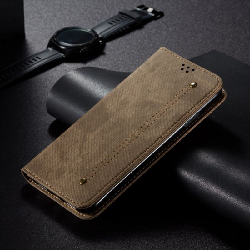 Folio-fodral Oppo Find X8 Denimtyg