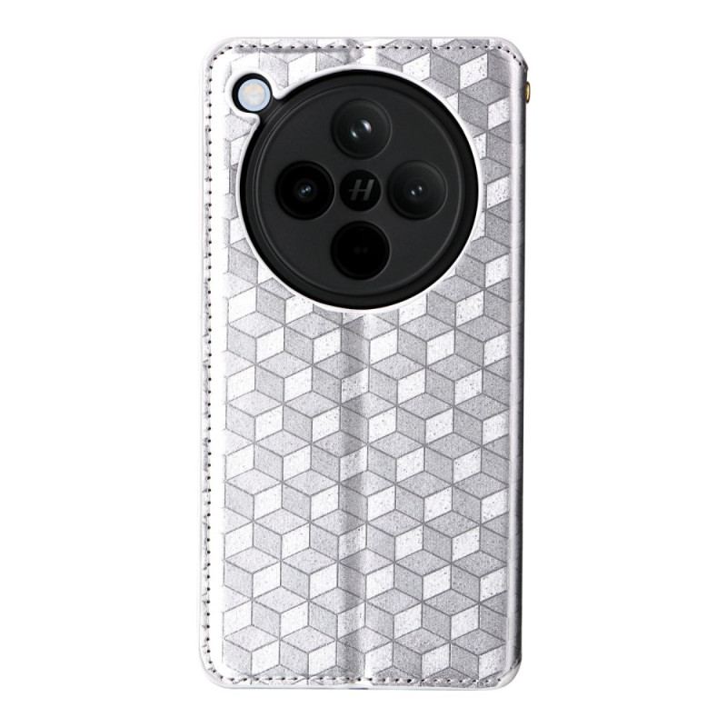 Folio-fodral Oppo Find X8 Telefonfodral 3d-diamanter