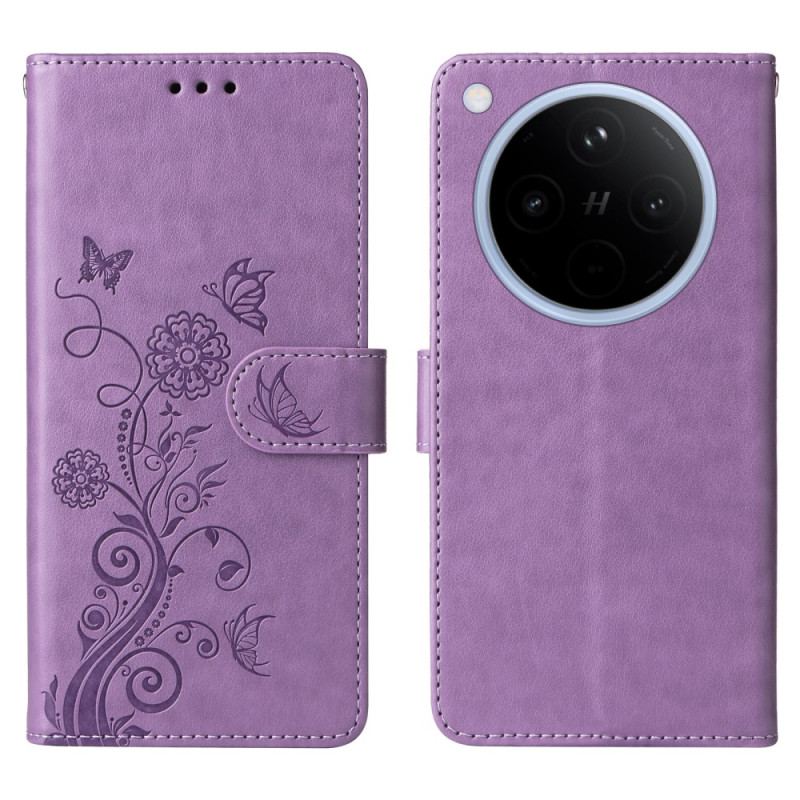 Läderfodral Oppo Find X8 Telefonfodral Tryckt Mönster