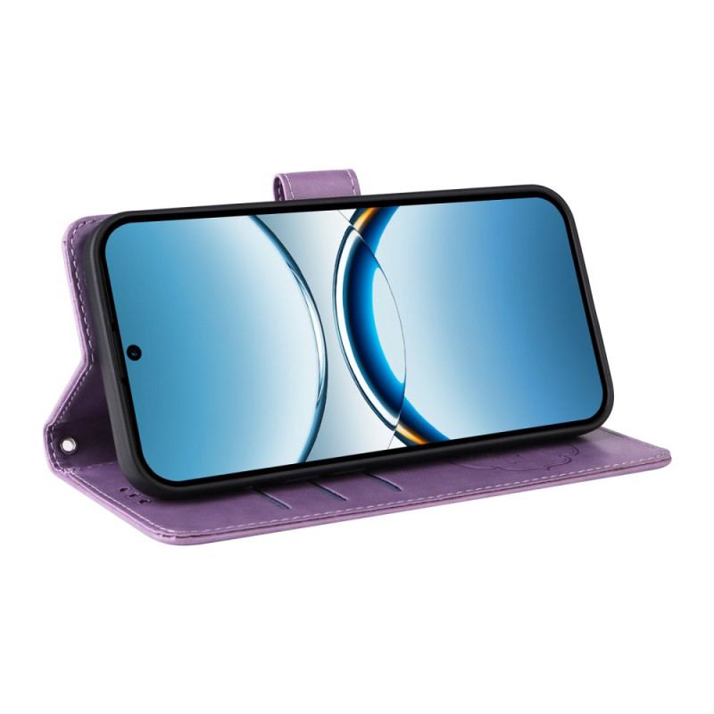 Läderfodral Oppo Find X8 Telefonfodral Tryckt Mönster