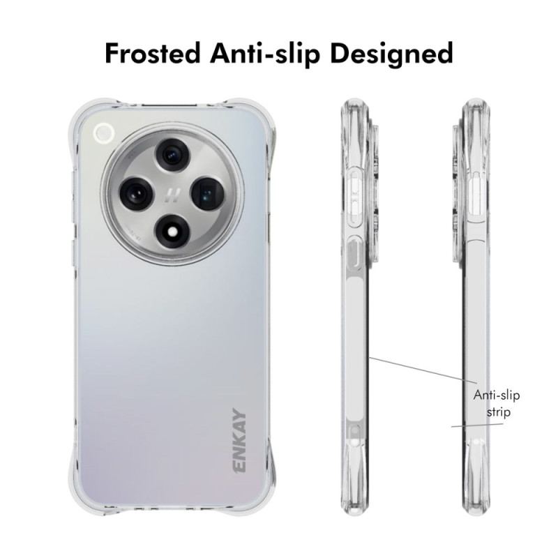 Skal För Oppo Find X8 Förstärkt Genomskinlig