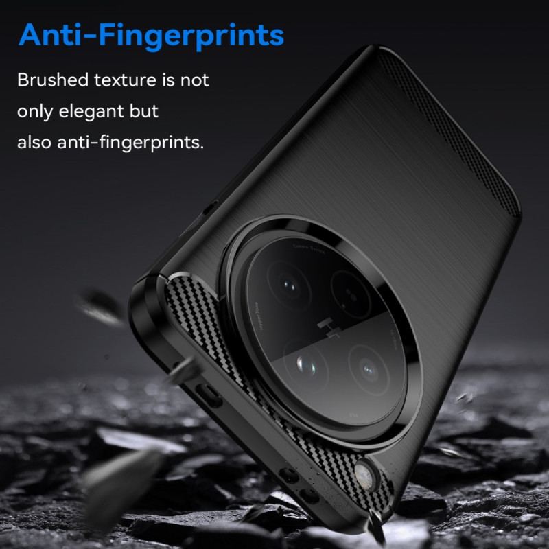 Skal Oppo Find X8 Borstad Kolfiber