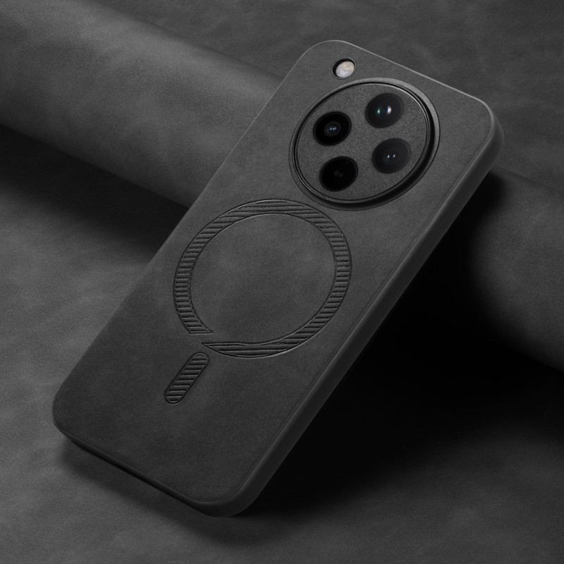 Skal Oppo Find X8 Magsafe-kompatibel Lädereffekt