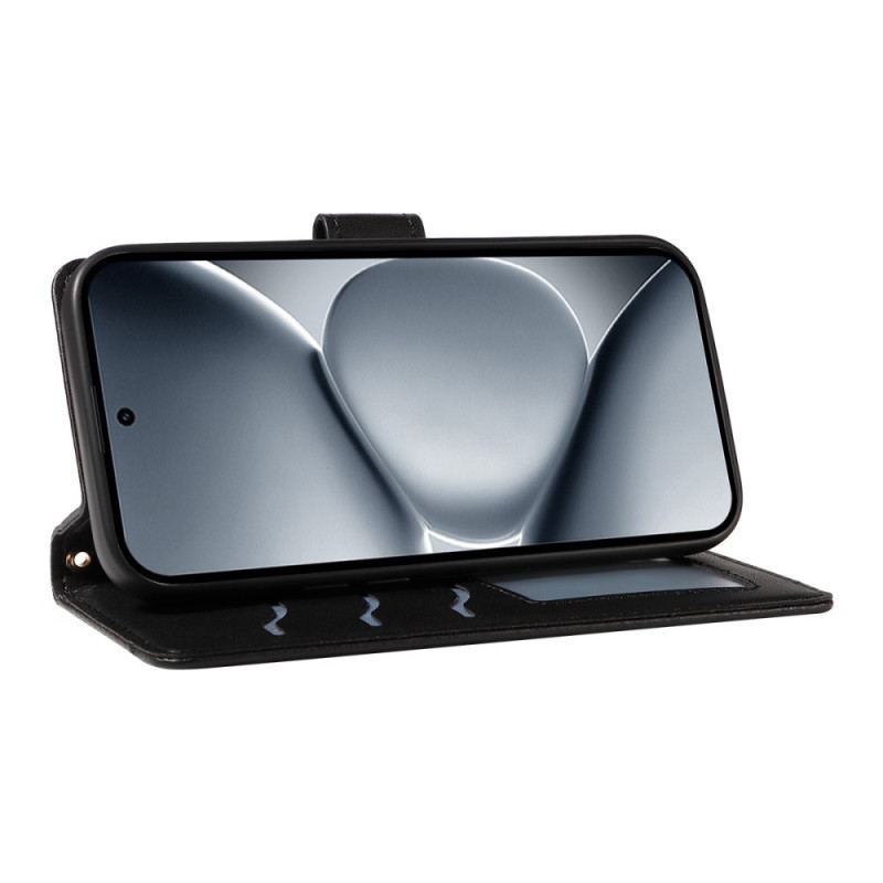 Fodral Xiaomi Redmi Note 15 Pro Plus 5g Quiltad Med Rem Och Axelrem