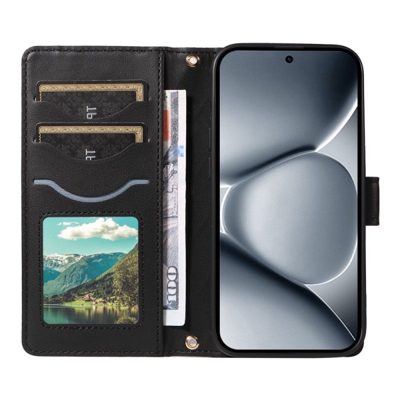 Fodral Xiaomi Redmi Note 15 Pro Plus 5g Quiltad Med Rem Och Axelrem