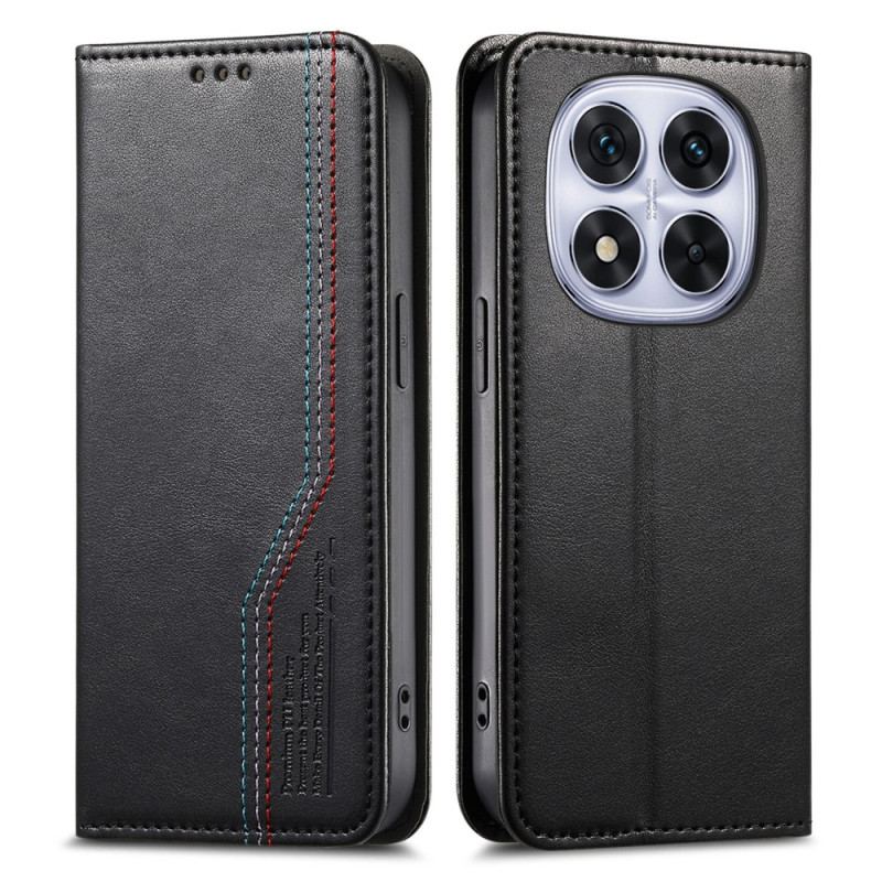 Folio-fodral Xiaomi Redmi Note 15 Pro Plus 5g Telefonfodral Elastiskt Armband