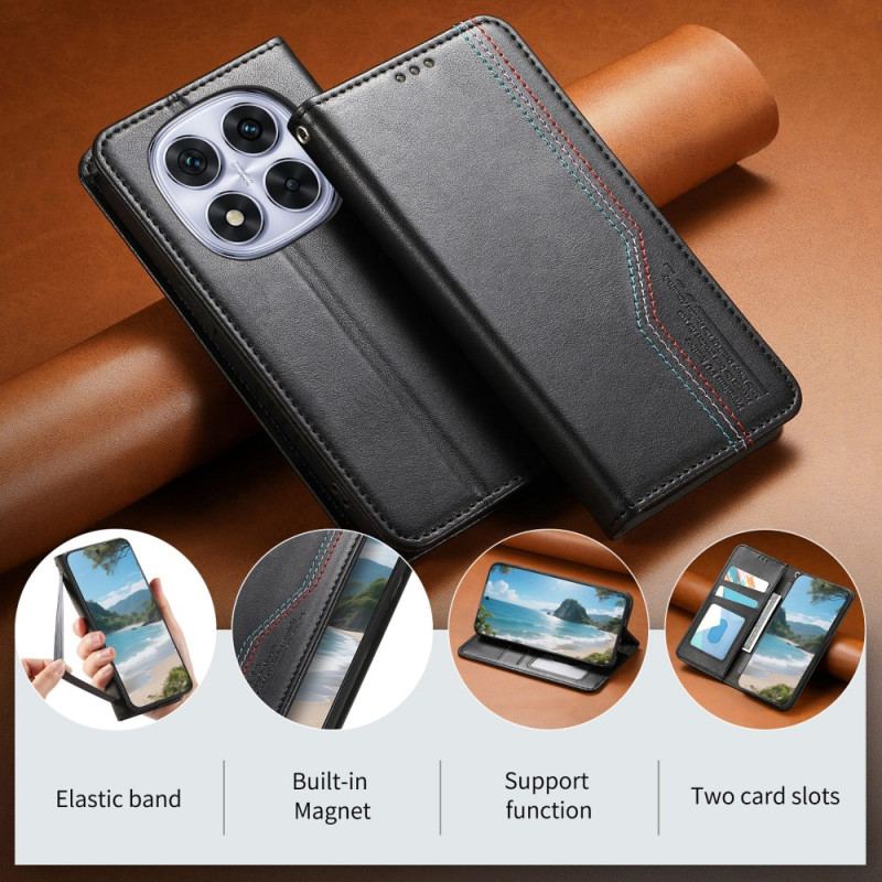 Folio-fodral Xiaomi Redmi Note 15 Pro Plus 5g Telefonfodral Elastiskt Armband
