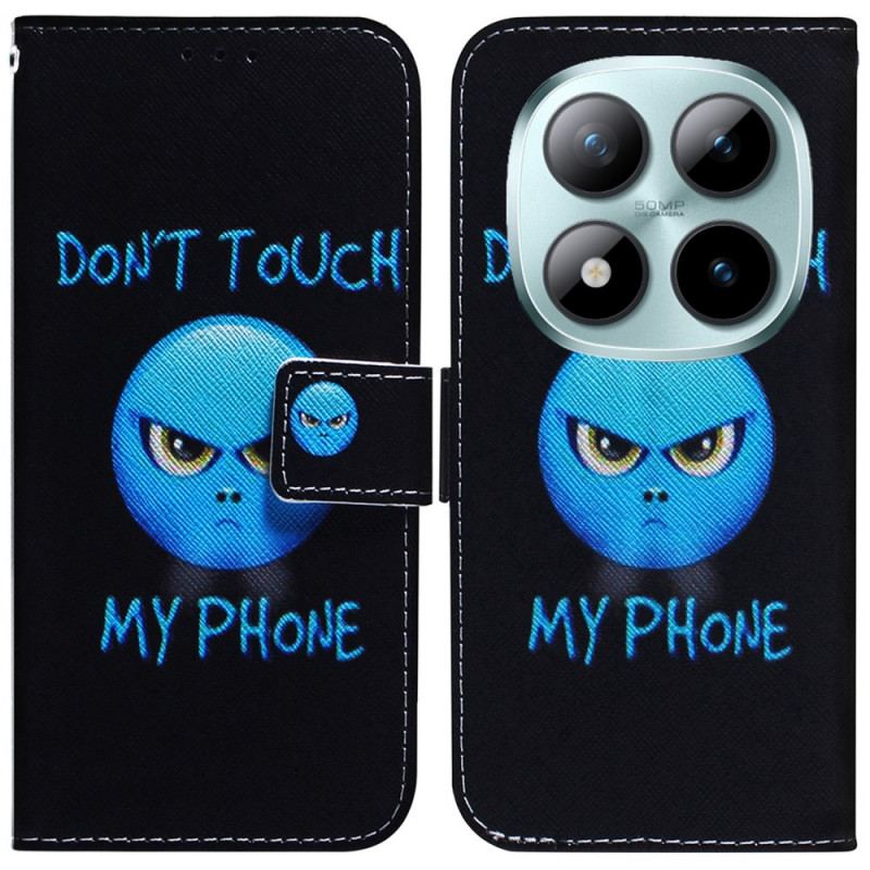 Läderfodral Xiaomi Redmi Note 15 Pro Plus 5g Telefonfodral Emoji-telefon