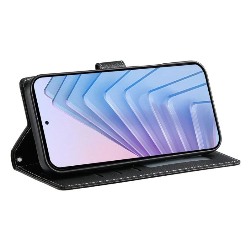 Läderfodral Xiaomi Redmi Note 15 Pro Plus 5g Telefonfodral Enfärgat Konstläder