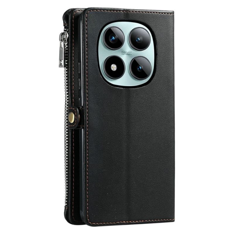 Läderfodral Xiaomi Redmi Note 15 Pro Plus 5g Telefonfodral Premiumdesign