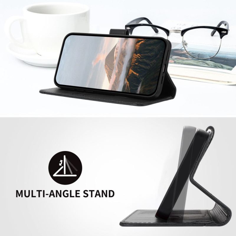 Läderfodral Xiaomi Redmi Note 15 Pro Plus 5g Telefonfodral Triangelmönster