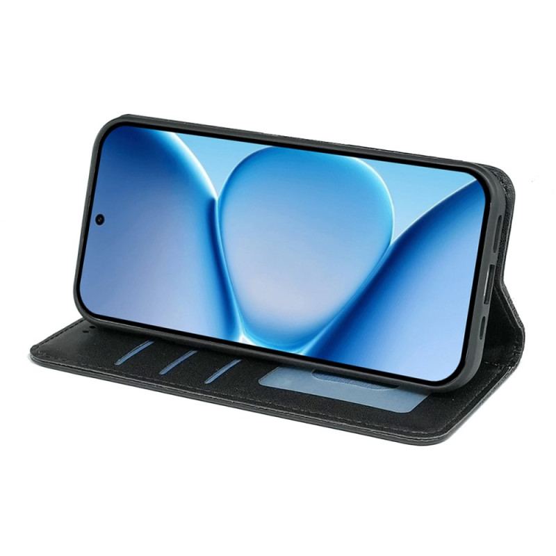 Läderskal Fodral Xiaomi Redmi Note 15 Pro Plus 5g Flipfodral Med Remkant