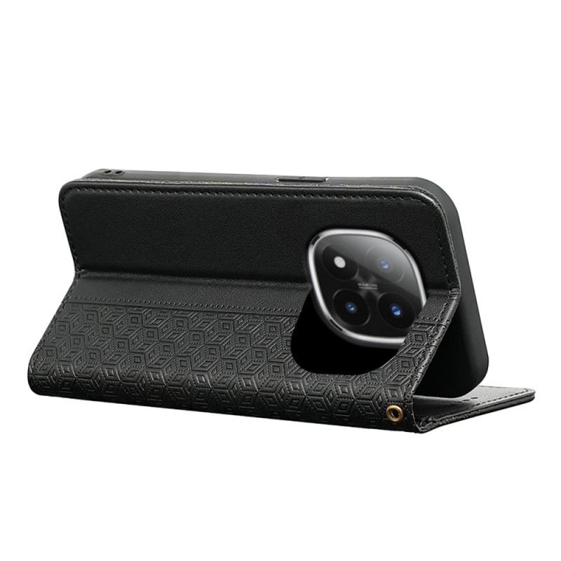 Läderskal Fodral Xiaomi Redmi Note 15 Pro Plus 5g Flipfodral Med Remkant