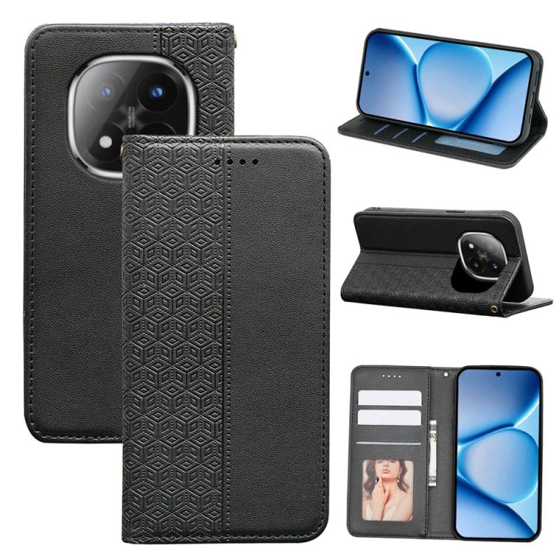 Läderskal Fodral Xiaomi Redmi Note 15 Pro Plus 5g Flipfodral Med Remkant