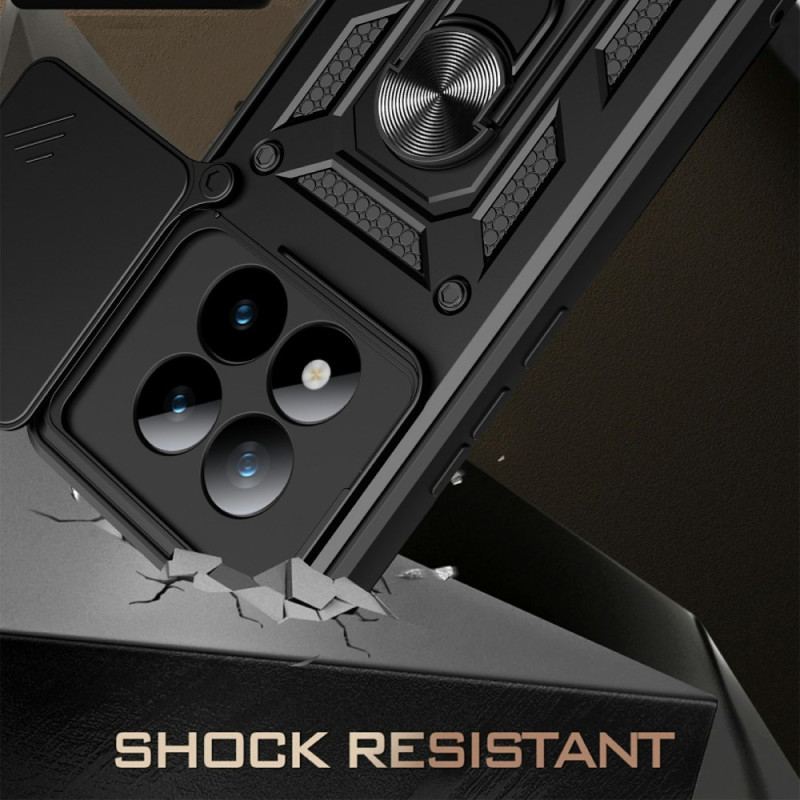 Skal Xiaomi Redmi Note 15 Pro Plus 5g Skjutbart Kameraskydd Och Integrerat Stativ