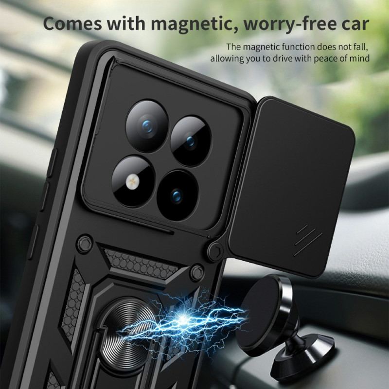 Skal Xiaomi Redmi Note 15 Pro Plus 5g Skjutbart Kameraskydd Och Integrerat Stativ