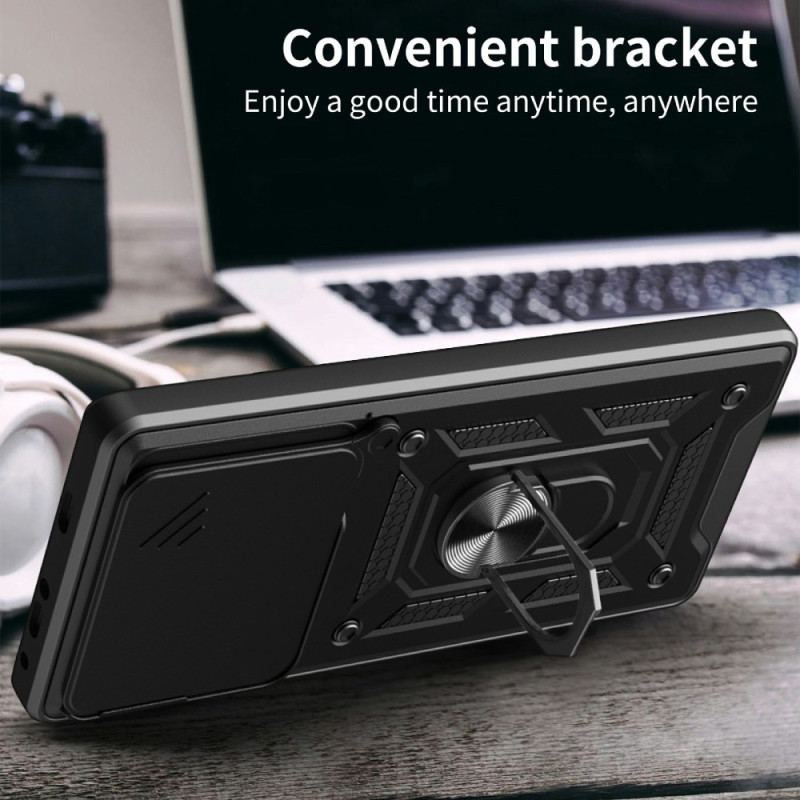 Skal Xiaomi Redmi Note 15 Pro Plus 5g Skjutbart Kameraskydd Och Integrerat Stativ